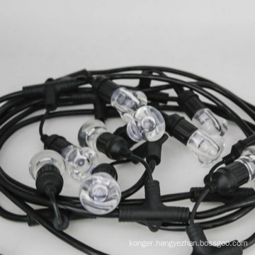 SL-A-13a5   E26 E27  Sockets and Hanging Loops  S14 Bulbs LED string lights